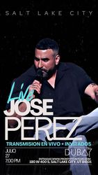 José Pérez Live in Salt Lake City – A Night of Comedy & Chaos!