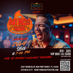 "The Hot Mess Show": A Fiery Blend of Stand-Up Comedy and Hot Wing Challenge