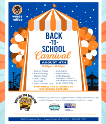 Back to School @ Wings and Rings