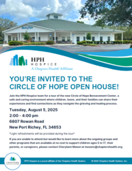 HPH Circle of Hope Bereavement Center Red Ribbon Cutting