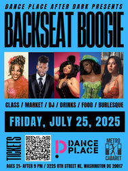Dance Place After Dark; Backseat Boogie