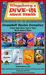 Dive-In Movie at the Crandell Swim Complex – The Garfield Movie