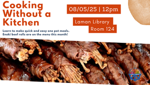 Cooking Without A Kitchen: Enoki Beef Rolls