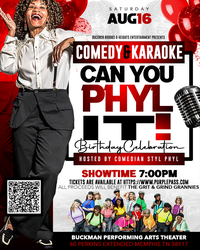 Can You Phyl It!  Comedy and Karaoke