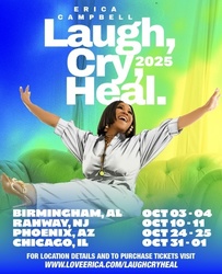 Erica Campbell’s “Laugh, Cry, Heal” Experience