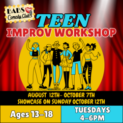 Teen Improv Workshop at BABS!
