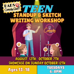 Teen Standup & Sketch Writing at BABS!