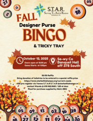 Fall Designer Purse Bingo
