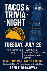 Tacos & Trivia @ Poppin' Off