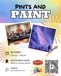 Desert Sky Paint and Pints at Button Brew House