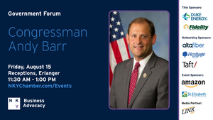 Government Forum: A Congressional Conversation with Rep. Andy Barr