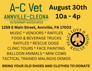 Peace Love and Poms Rescue Showcase Event