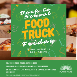 "Back to School" Food Truck Friday