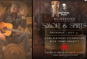 Smoke & Spirits: Iron Smoke Inspired Food & Bourbon Pairings at Woodcliff Hotel & Spa