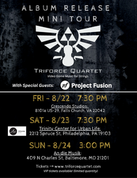 Triforce Quartet: Video Game Music for Strings - Album Release Show!