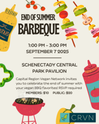 CRVN End of Summer Vegan BBQ