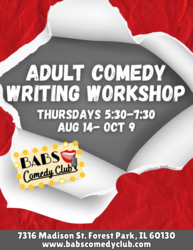 Adult Comedy Writing Workshop at BABS!