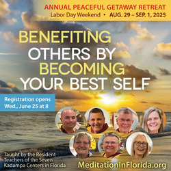 Meditation Retreat – Benefit Others by Becoming Your Best Self