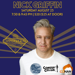 NICK GRIFFIN presented by Commonwealth Comedy Club