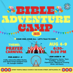BAC Prayer Carnival – Bible Adventure Camp 2025