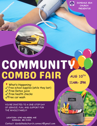 Community Combo School Supplies Fair