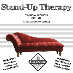 STAND UP THERAPY presented by COMMONWEALTH COMEDY CLUB