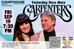Carpenters – Yesterday Once More 9/19/25 FRI 7:30pm
