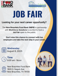 Job Fair August 6th @ 9AM