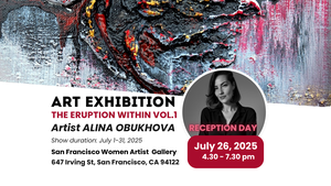 Alina Obukhova ART EXHIBIT RECEPTION PARTY