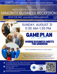 Minority Business Reception | PRO FOOTBALL HALL OF FAME | HBCU CLASSIC CELEBRATION | CANTON, OH