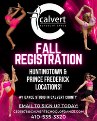 Calvert School of Dance Registration