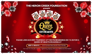 Queen Of Hearts Fundraiser Drawing