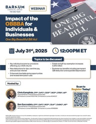 Impact of the OBBBA for Individuals & Businesses