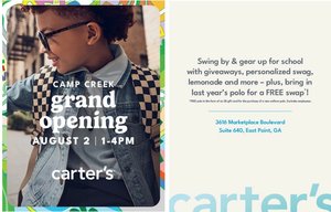 Carter's Camp Creek Grand Opening