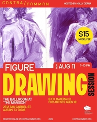 Contracommon's August Figure Drawing Session