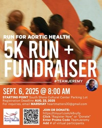 Run for Aortic Health: 5K Run + Fundraiser