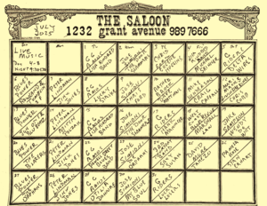 Stan Erhart : Late Show at The Saloon!