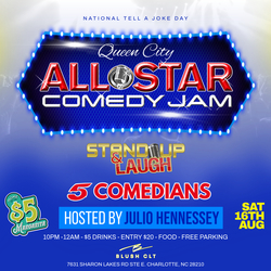Nat'l Tell A Joke Day: CLT All Star Comedy Jam