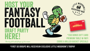 Book Your Fantasy Football Draft Party Here!