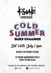 KSUBI COLD SUMMER CHALLENGE