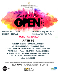 InterContinental at Doral Miami Hosts Quarterly Art Exhibit in Partnership with White’s Art Gallery
