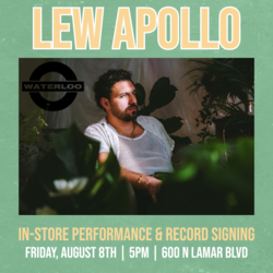 LEW APOLLO In-Store Performance & Record Signing