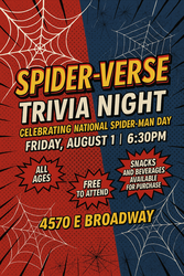Trivia Night - Spider-Verse @ Poppin' Off