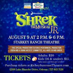 Shrek Jr. The Musical at Starkey Ranch TLC