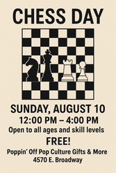 Chess Day @ Poppin' Off