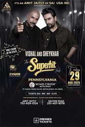 Join the Party: Vishal & Sheykhar Live Event in Pennsylvania 2025!