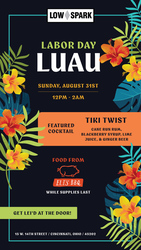 Labor Day Luau at Low Spark