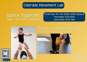 Dance Together-A class for parents and kids on Saturday!