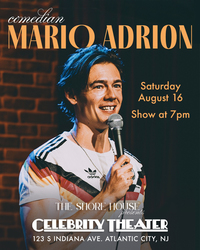 Comedian Mario Adrion