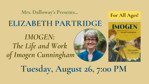 Local Author Elizabeth Partridge Celebrates Her New Picture Book IMOGEN